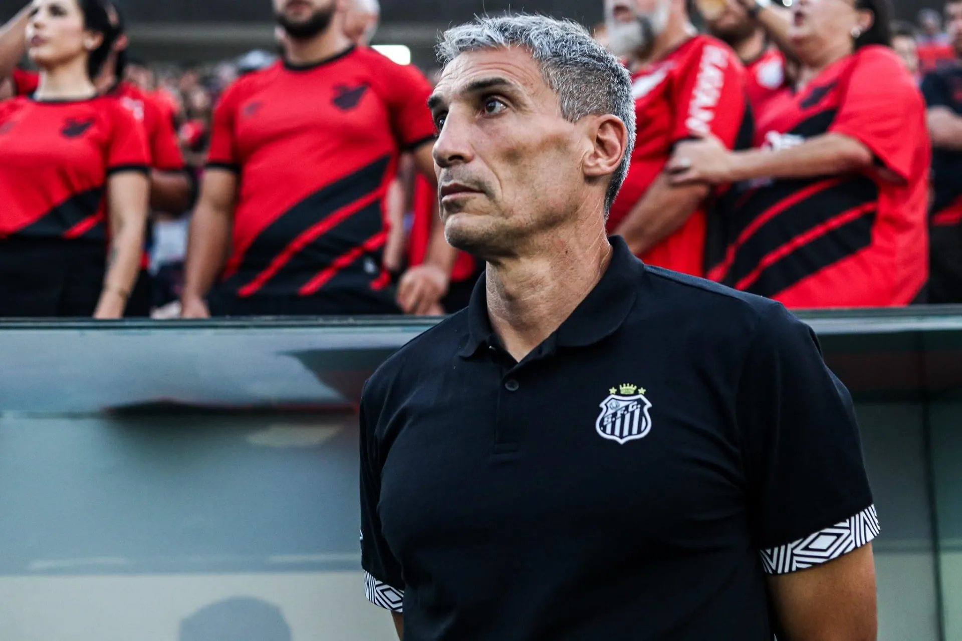 Vojvoda no Santos. Foto: Reinaldo Campos/ Santos F.C.