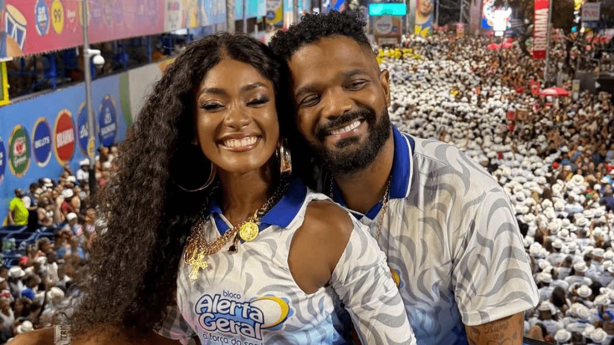 Erika Januza exalta Arlindinho por trabalho no Carnaval: "Honrando legado"