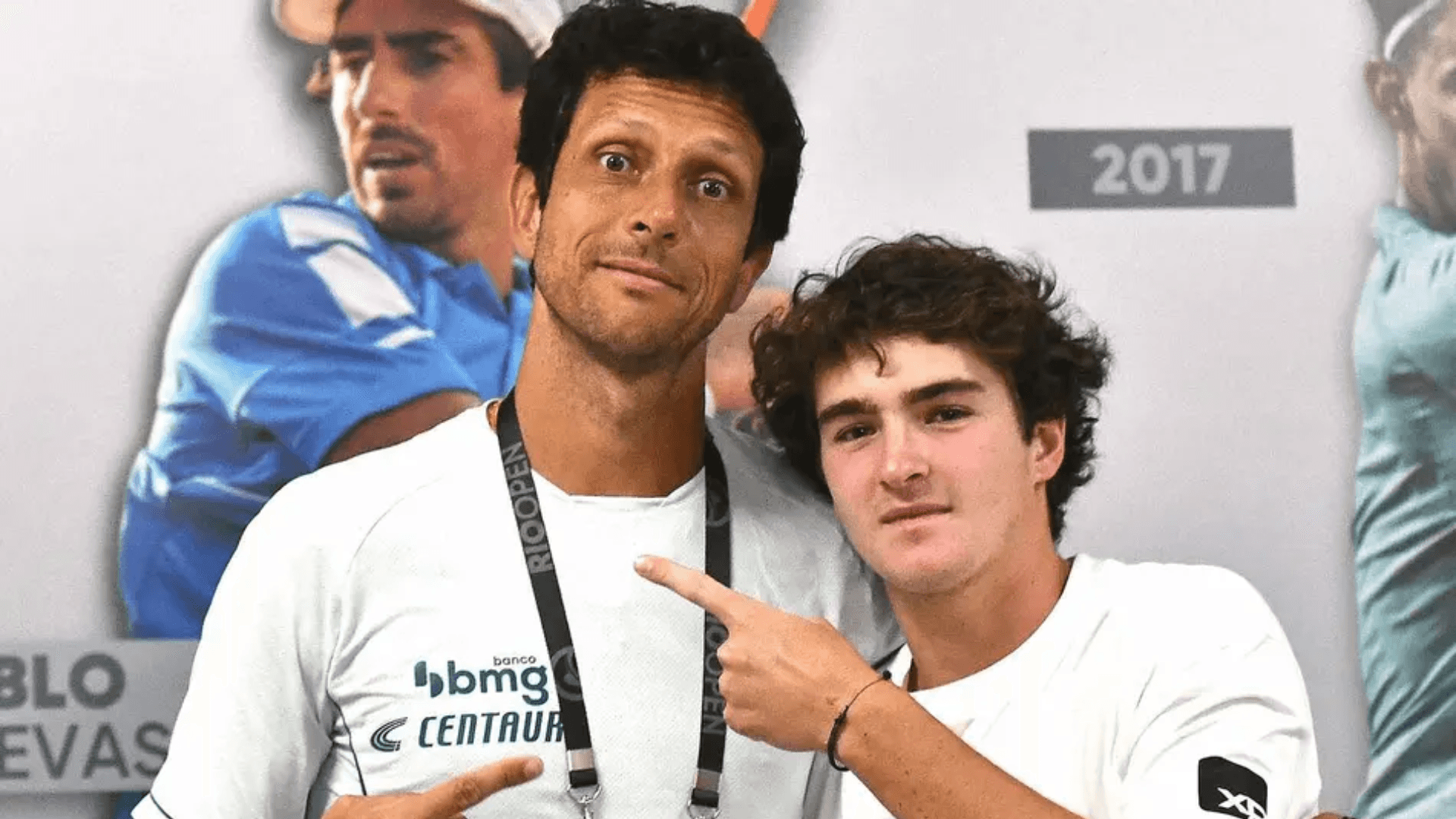 João Fonseca vai jogar duplas com Marcelo Melo no Rio Open