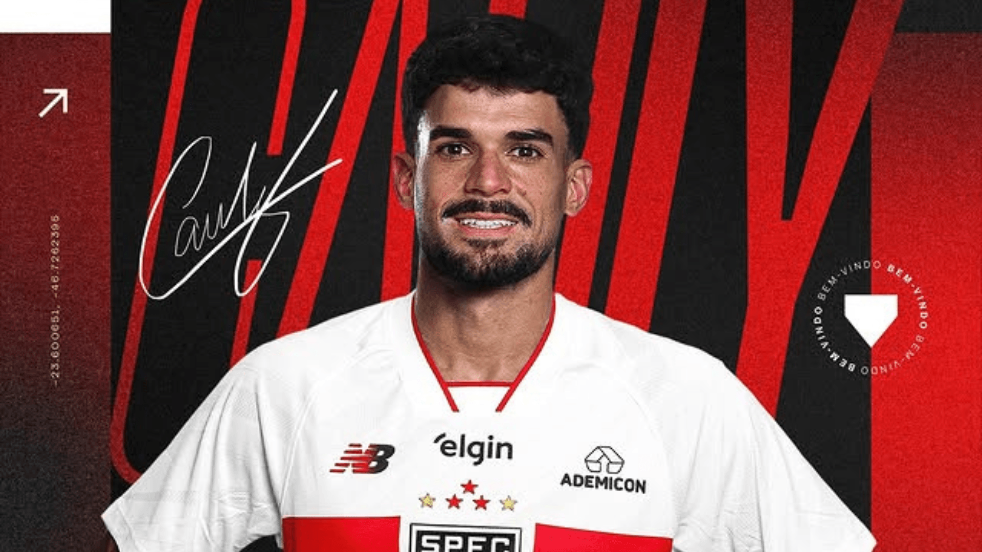 São Paulo anuncia contratação do meia Cauly por empréstimo