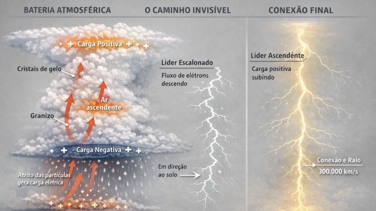 Como se formam os raios? | Gerado por Inteligência Artificial