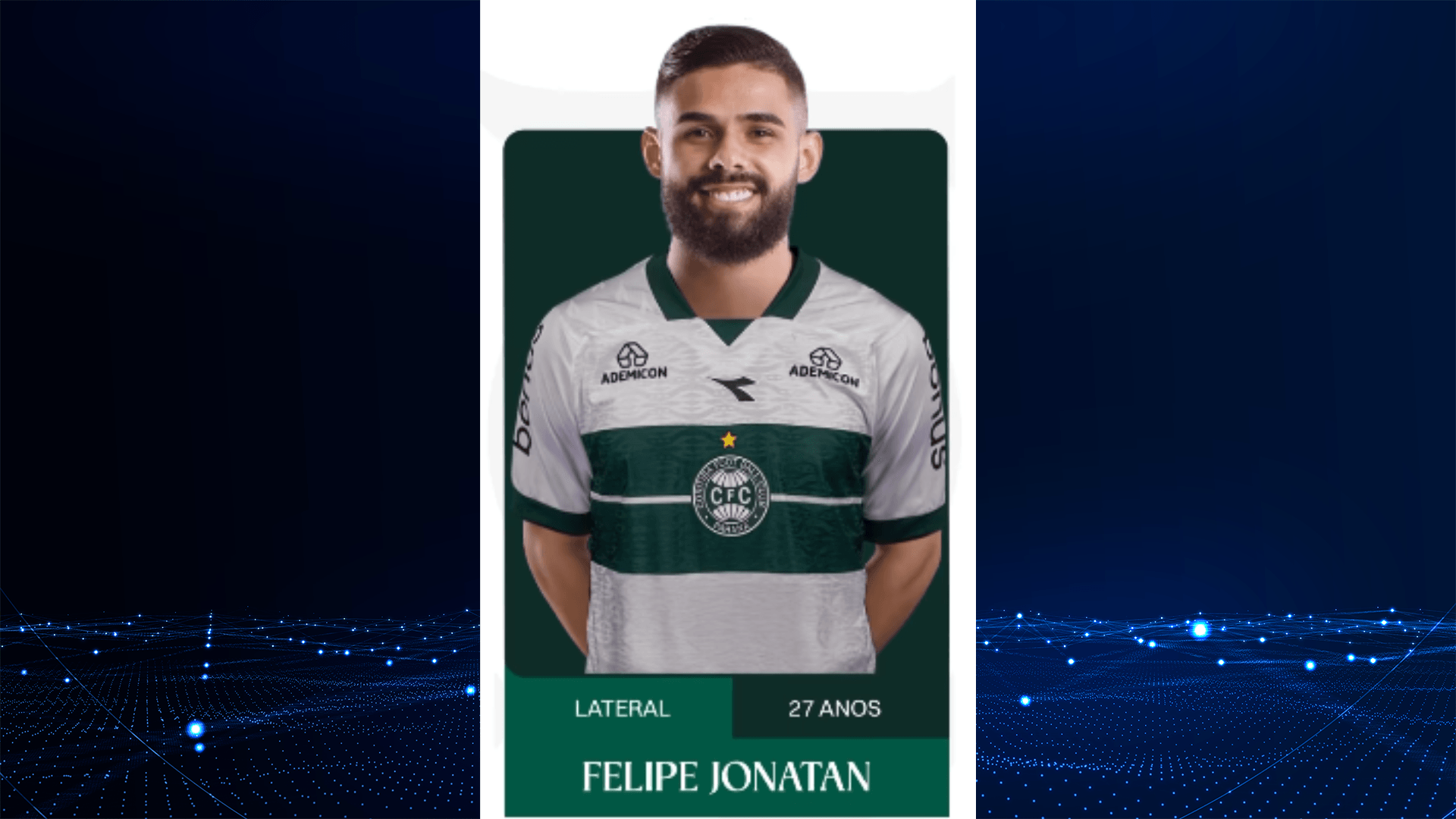 Felipe Jonatan é o novo reforço do Coritiba para temporada 2026