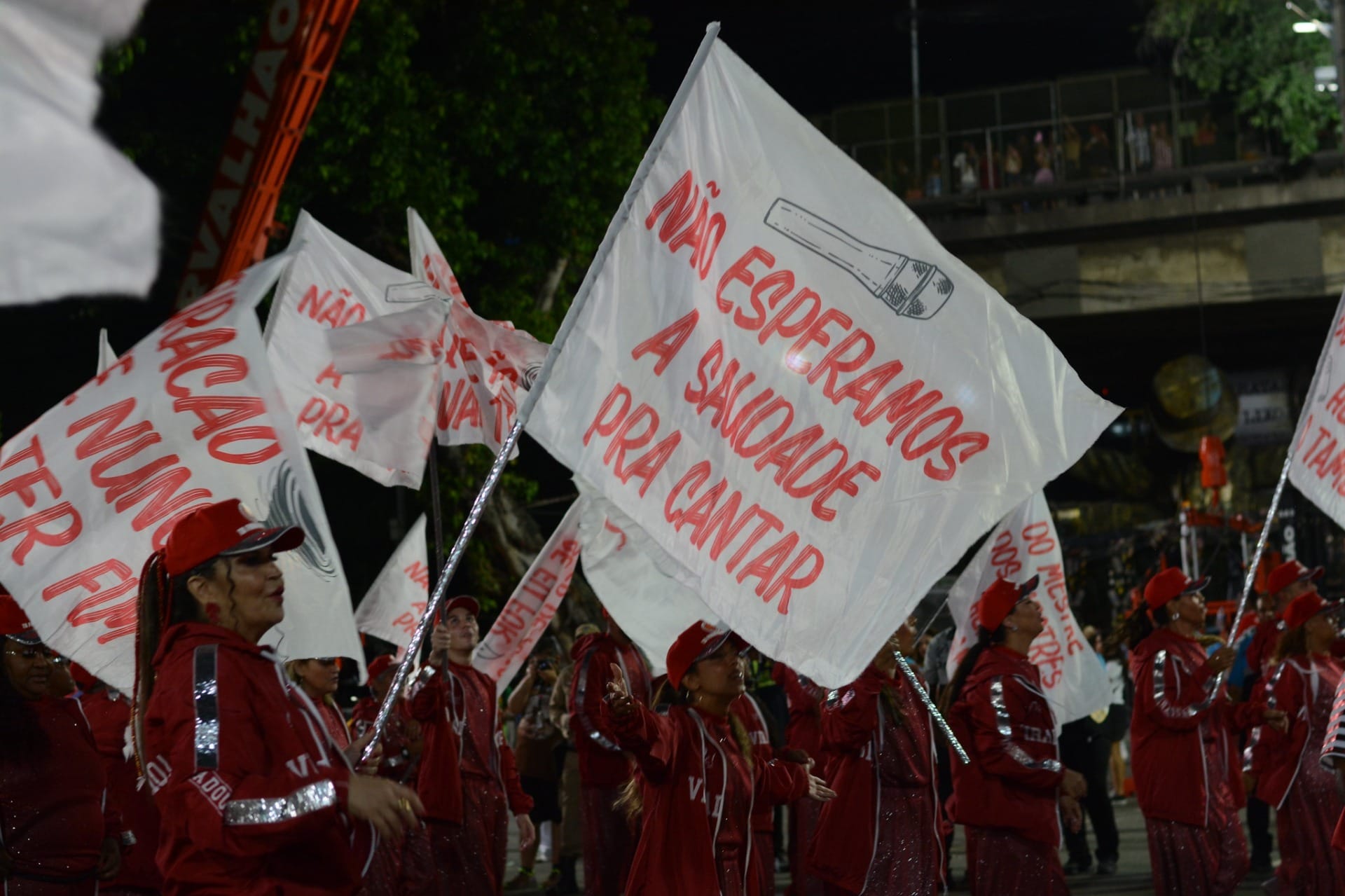 Enredo da Viradouro fez homenagem para Ciça, mestre de bateria