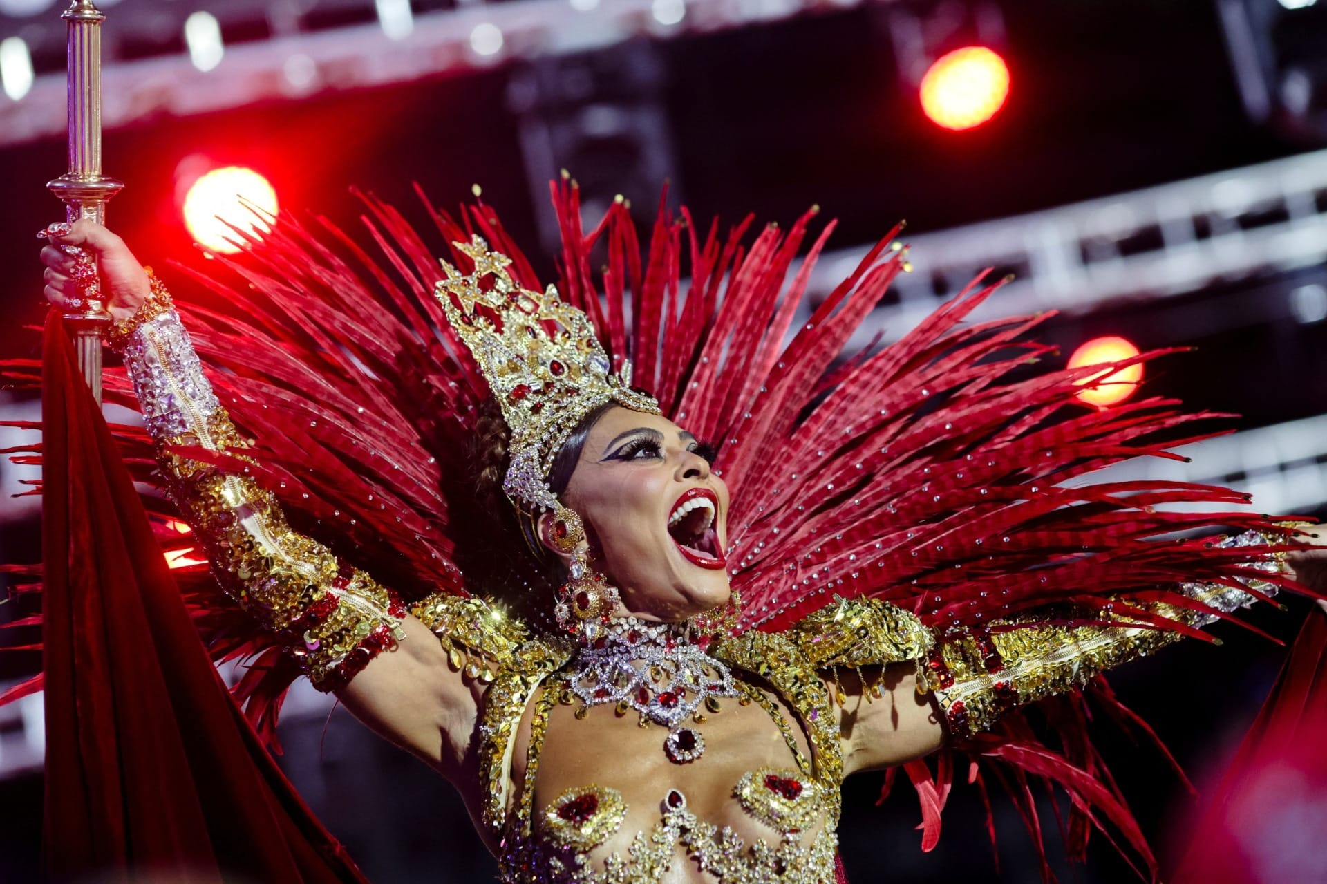 Juliana Paes, rainha de bateria da Viradouro