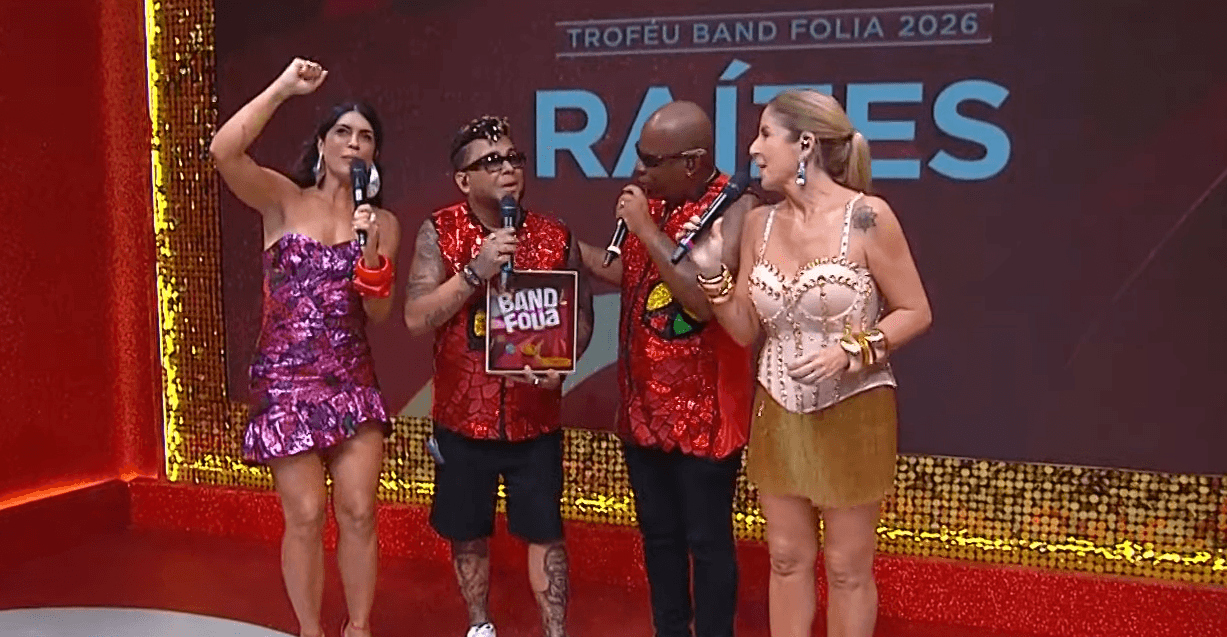 Olodum e BaianaSystem ganham Troféu Band Folia de "Raízes do Carnaval"