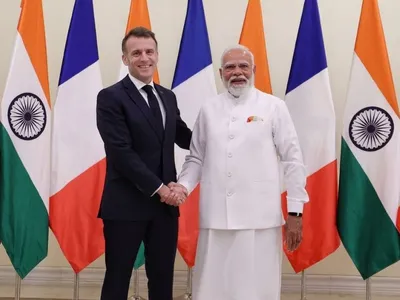 Macron agradece Índia por se unir a movimento para restringir redes sociais