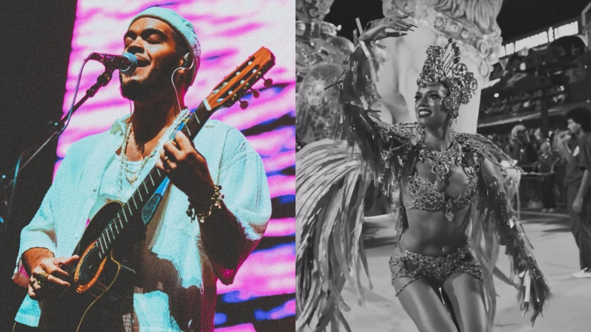 Fran Gil exalta namorada, Alane Dias, ao falar de reconexão com Carnaval