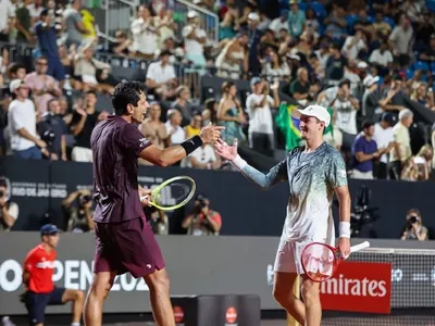 João Fonseca e Marcelo Melo avançam à final de duplas no Rio Open