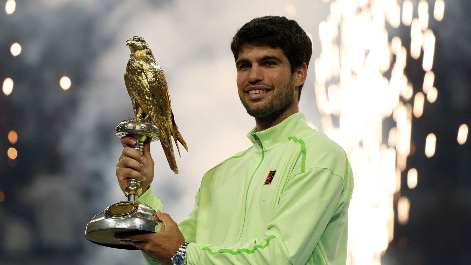 Alcaraz arrasa o 40º do mundo na final e conquista o ATP 500 de Doha