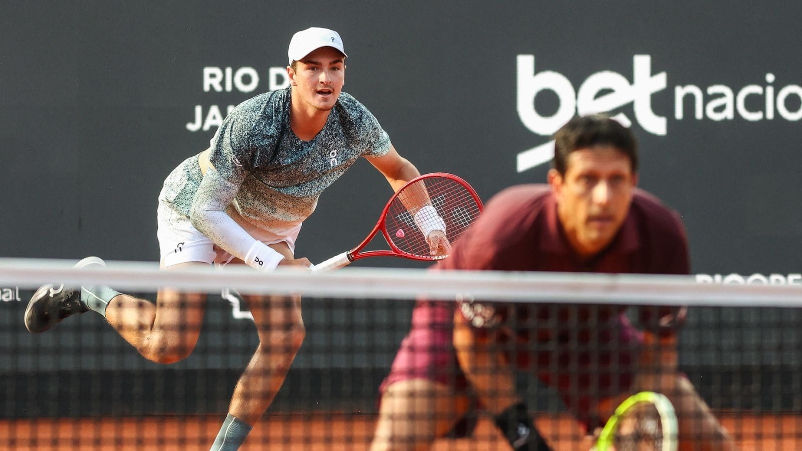 João Fonseca e Marcelo Melo avançam para a final das duplas no Rio Open