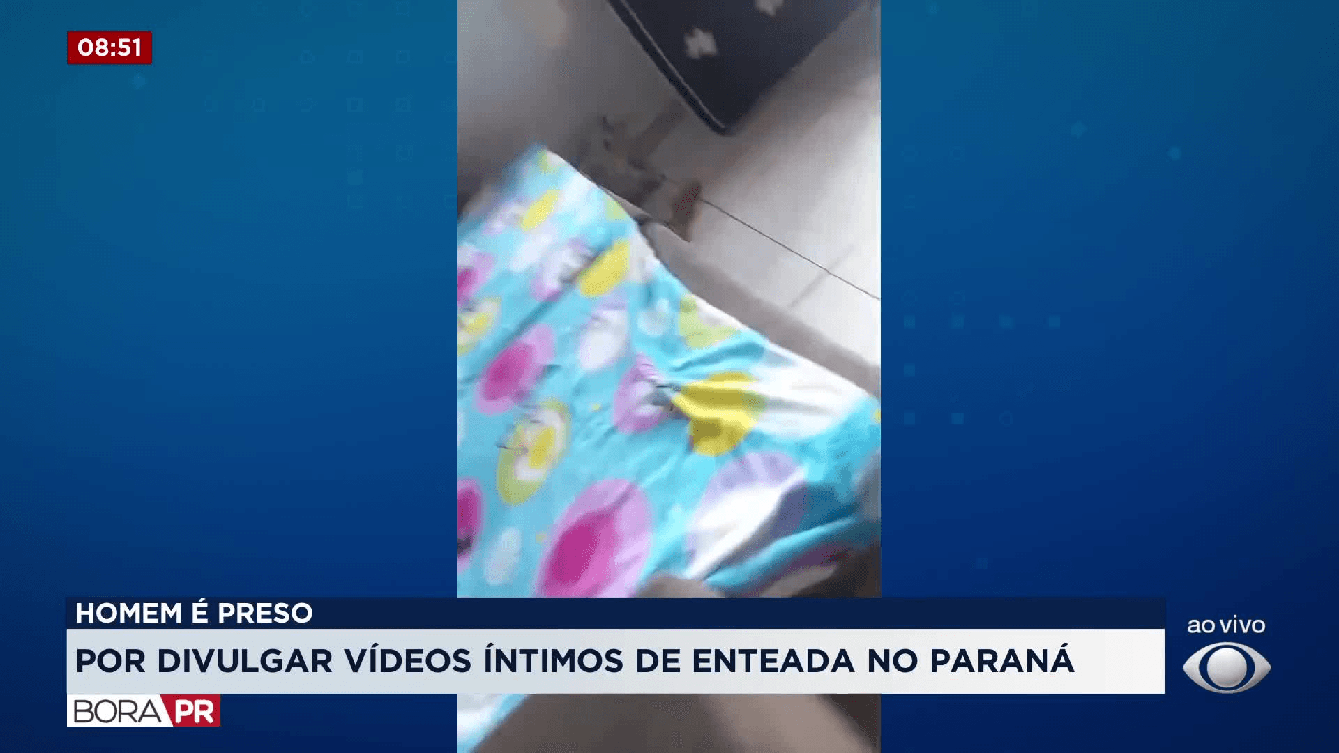 Homem é preso por ocultar câmera em banheiro e filmar enteada no PR