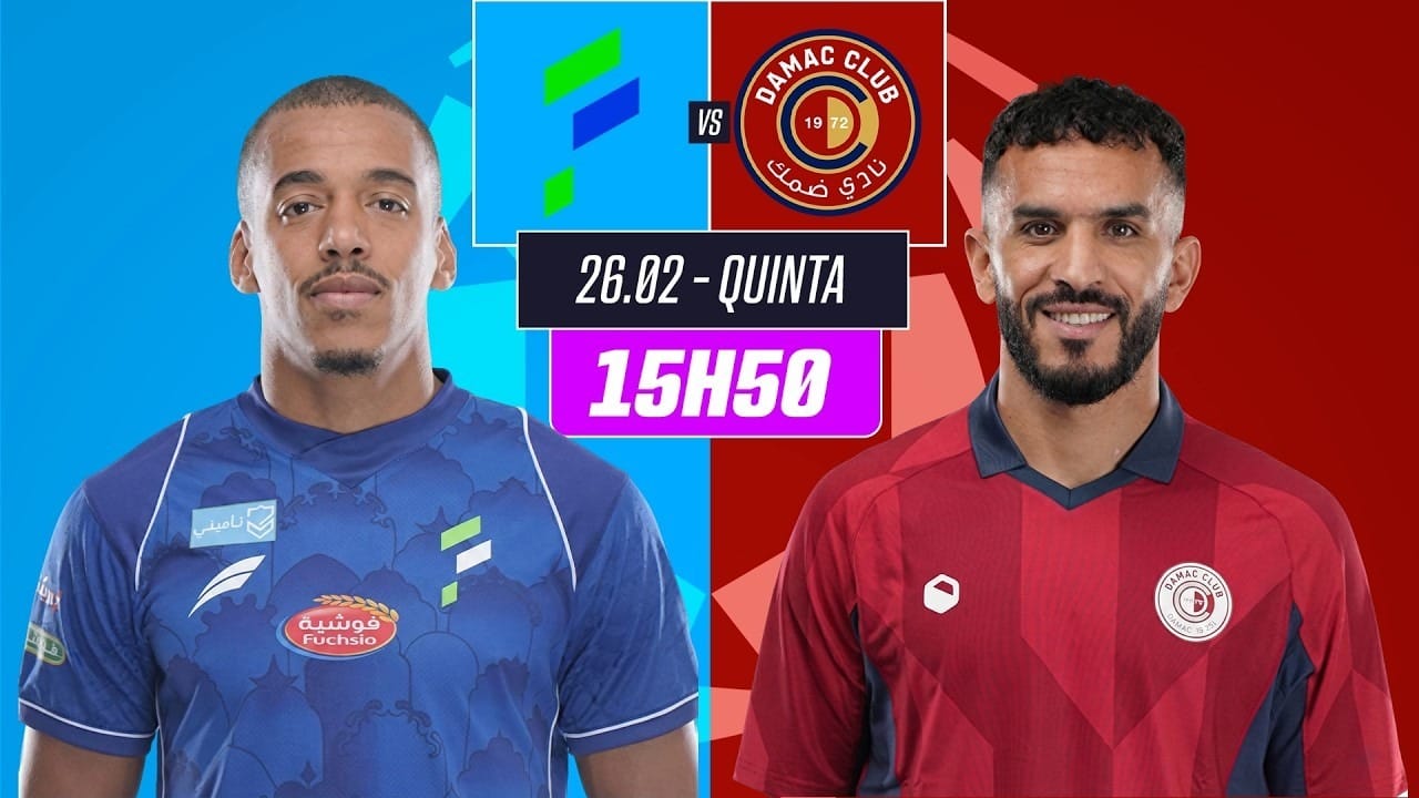 Al Fateh x Damac: veja o jogo do Campeonato Saudita ao vivo e com imagens