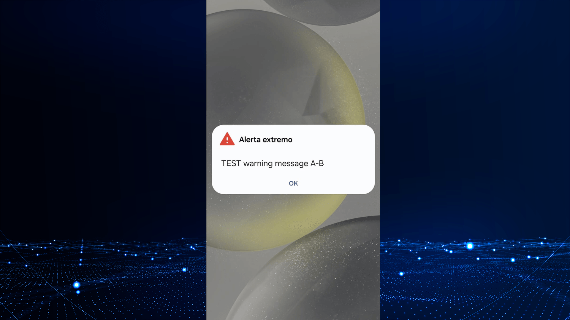 Alerta extremo em celulares intriga moradores no Paraná