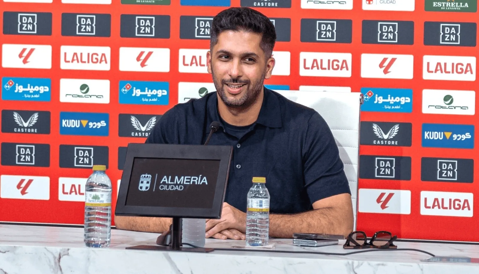 Mohamed Al Khereiji, presidente do Almería. Foto: Divulgação/Almería