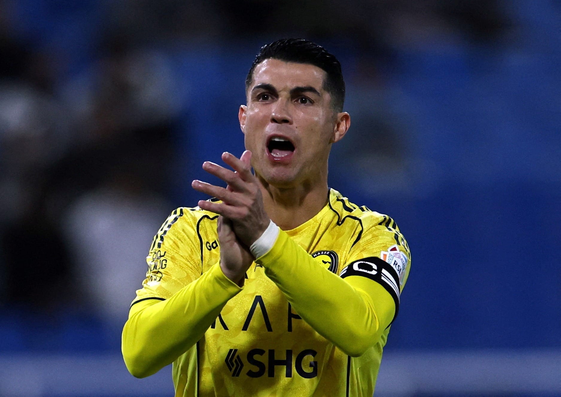 Cristiano Ronaldo pelo Al Nassr. Foto: REUTERS/Hamad I Mohammed/File Photo