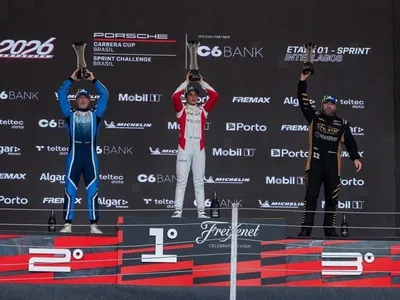 Filho de Felipe Massa vence de novo em Interlagos e recebe elogios do pai
