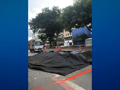 Acúmulo de gases inflamáveis causou explosão na Rua da Consolação, diz Enel