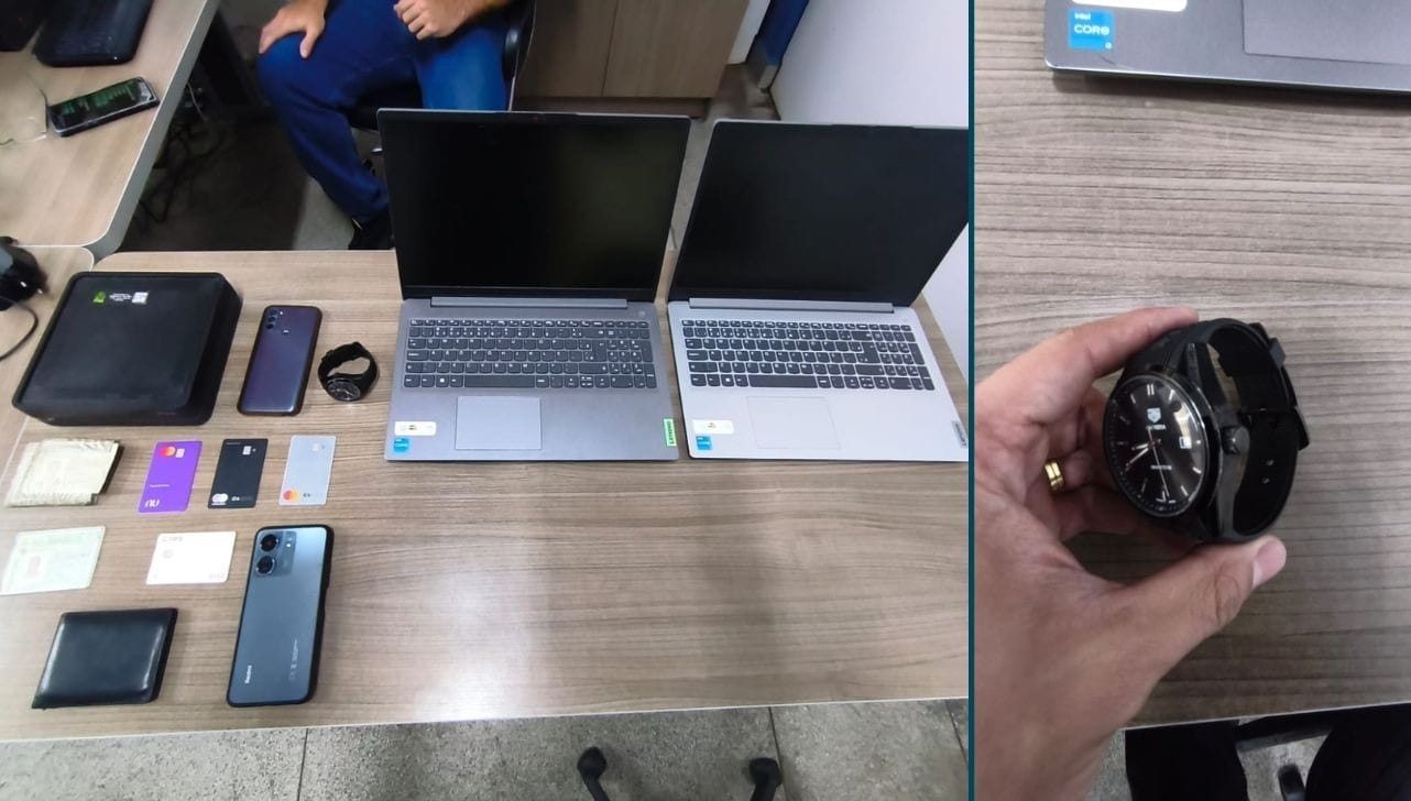 PC faz ação contra quadrilha especializada em roubo de relógios de luxo