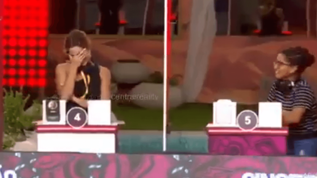 Milena solta pum estrondoso ao vivo e vira meme: "Como que eu vou segurar?"