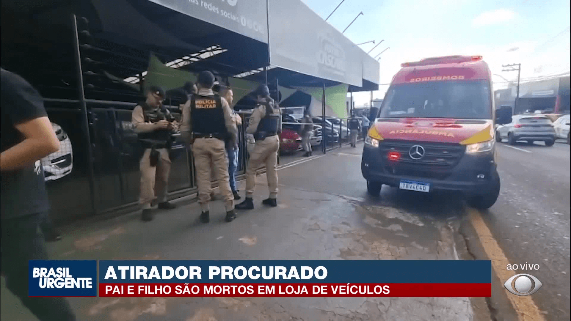 Pai e filho são mortos a tiros em loja de veículos em Cascavel