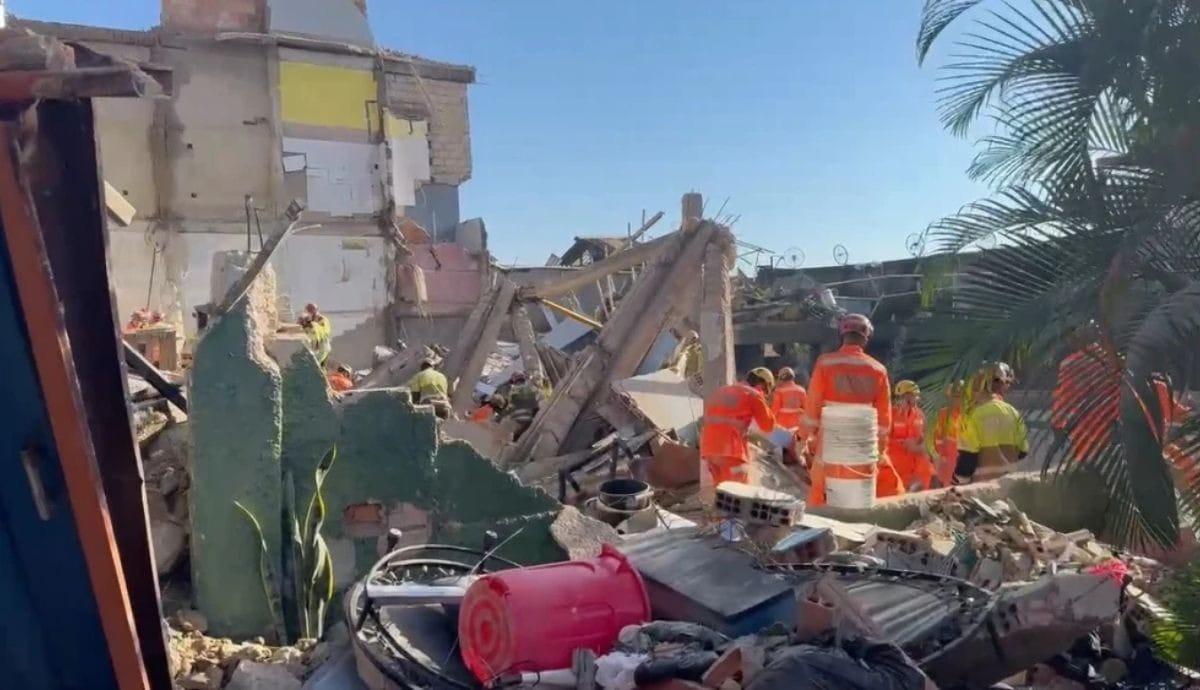 Lar de idosos desaba e deixa soterrados em BH; 8 pessoas morreram