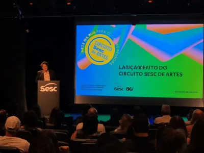 Programação do Circuito Sesc de Artes 2026 começa dia 21 de Março