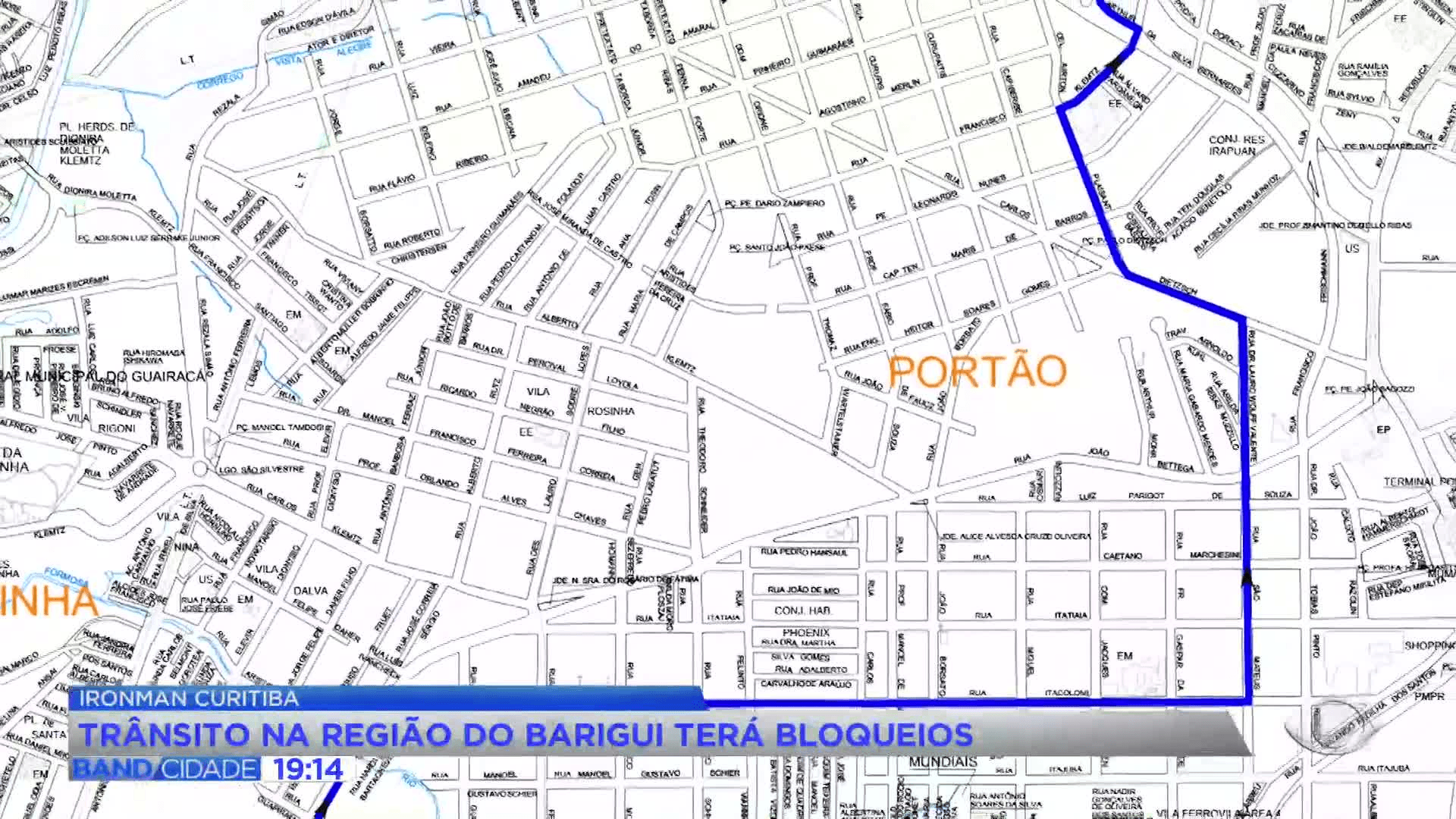Veja quais ruas ficam bloqueadas em Curitiba por causa do Ironman