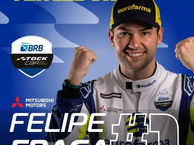 Stock Car: Felipe Fraga vence corrida 2 da Etapa de Curvelo (MG)