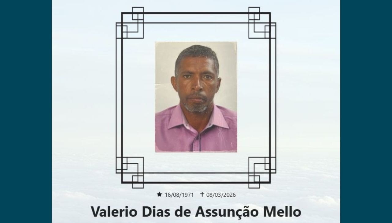 A vítima Valerio Dias de Assunção Mello, de 54 anos (Reprodução)