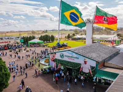 Agricultores declaram "luto pelo agro" na abertura da Expodireto no RS