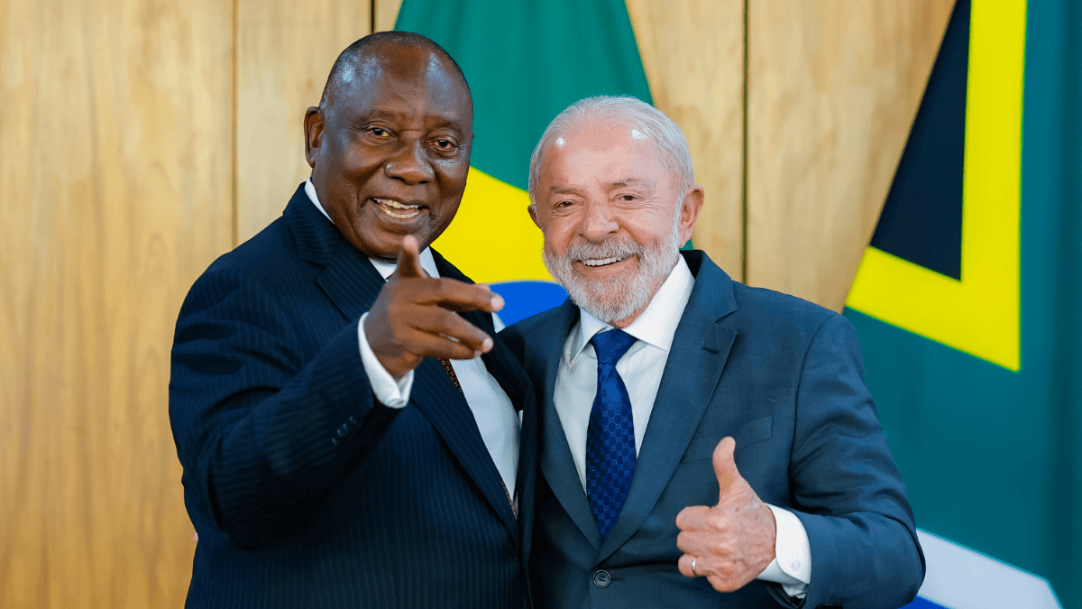 Lula e Ramaphosa assinam acordos e discutem cooperação em terras raras