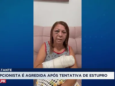 Vídeo: Repcionista sofre tentativa de estupro por hóspede em Curitiba
