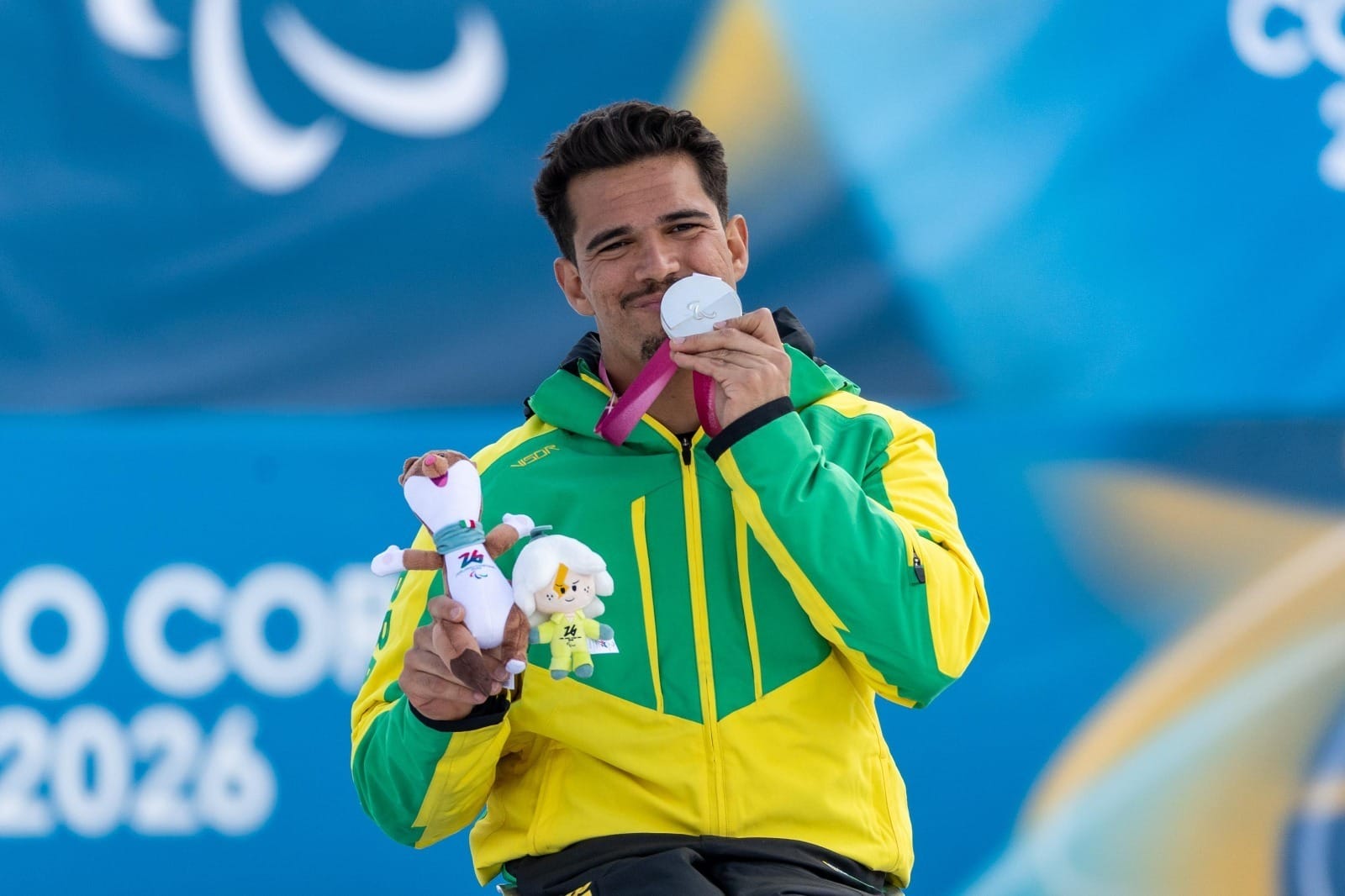 Cristian Ribera leva prata inédita para o Brasil na Paralimpíada de Inverno