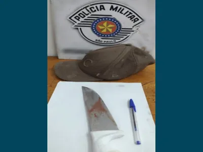 Suspeito é preso por tentar matar homem com faca de cozinha em Sumaré
