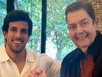 Genro de Faustão homenageia apresentador no Dia do Sogro: 'Cara fantástico'