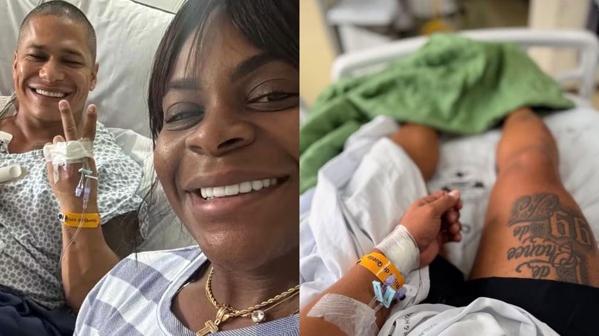 Namorado de Jojo Todynho tem infarto e desabafa: 'Lutando pela vida'