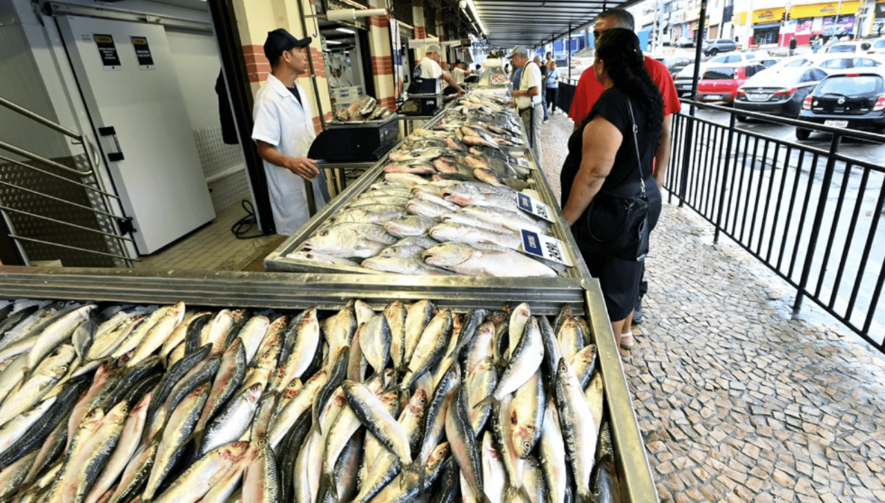 Mercadão de Campinas projeta alta de 40% nas vendas de peixes até a Páscoa