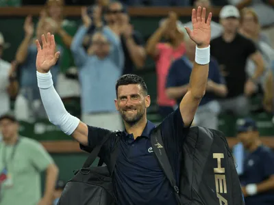 Djokovic faz ponto impressionante, mas perde para Draper em Indian Wells