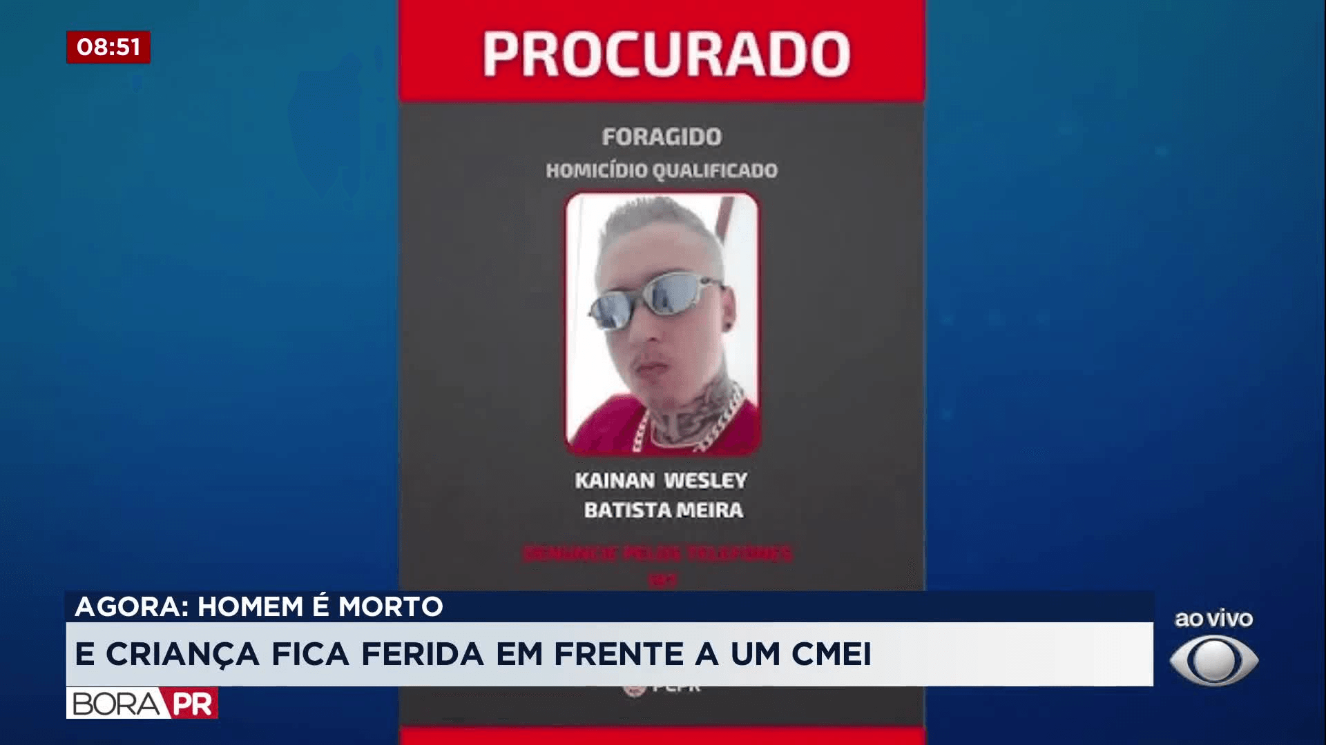 Polícia investiga suspeito de mandar matar homem em CMEI de Curitiba