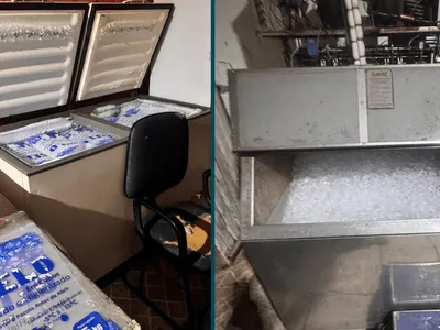 Fábrica que usava água da chuva para fabricar gelo é interditada