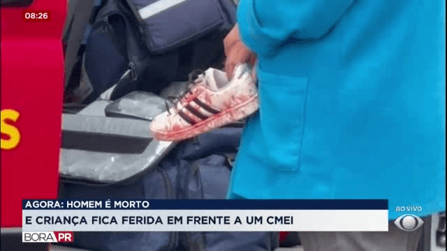 Homem é morto a tiros ao deixar filha em CMEI de Curitiba