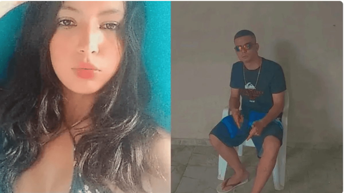 Vítima e o homem que cometeu o crime