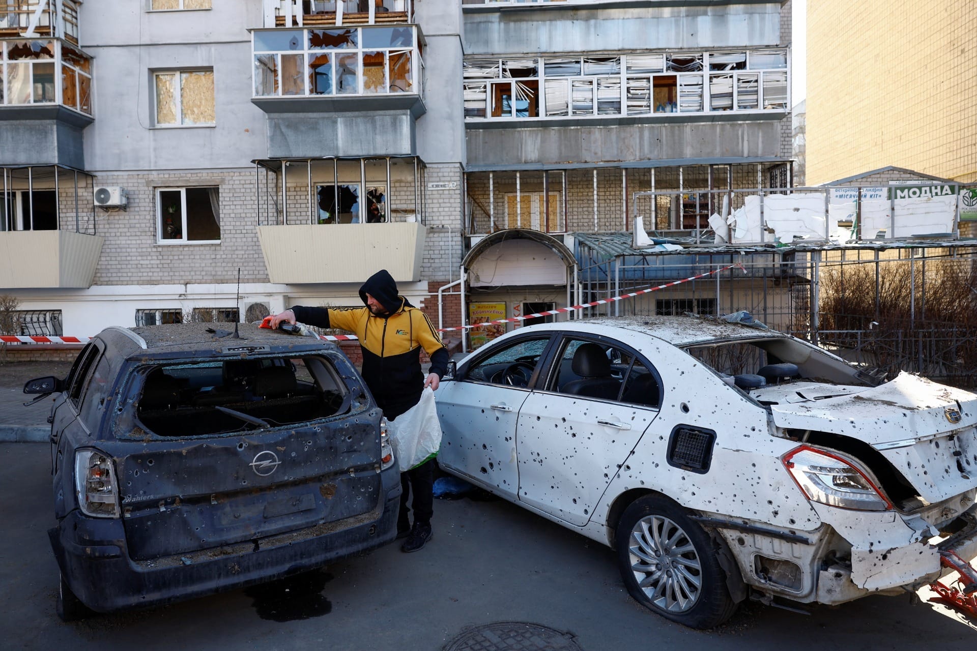 Ataque de mísseis e drones na região de Kiev deixa 4 mortos e 15 feridos