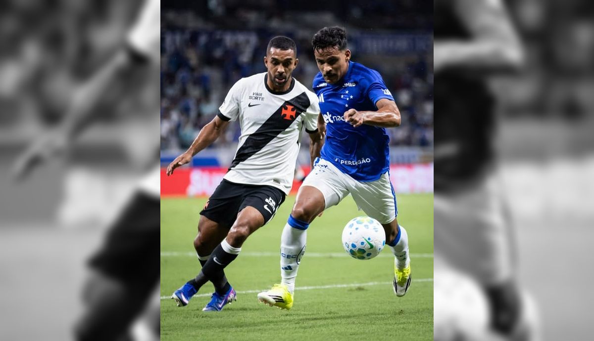 Cruzeiro e Vasco fazem jogo eletrizante e empatam em 3 a 3 no Mineirão