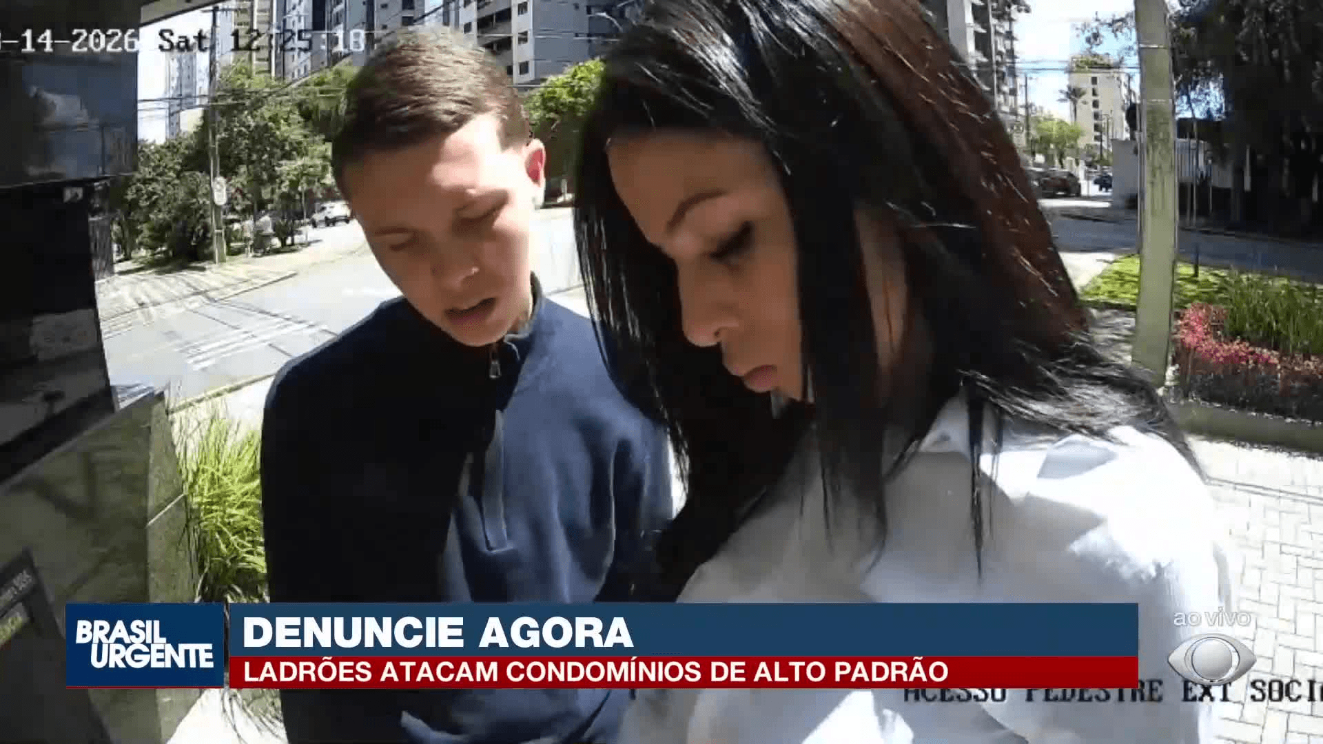 Novas imagens mostram furtos de luxo em condomínios de Curitiba