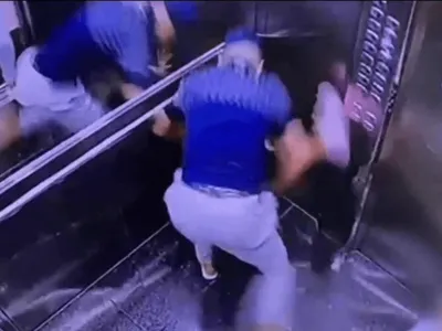 SP: Homem que agrediu ex-companheira em elevador é tido como foragido