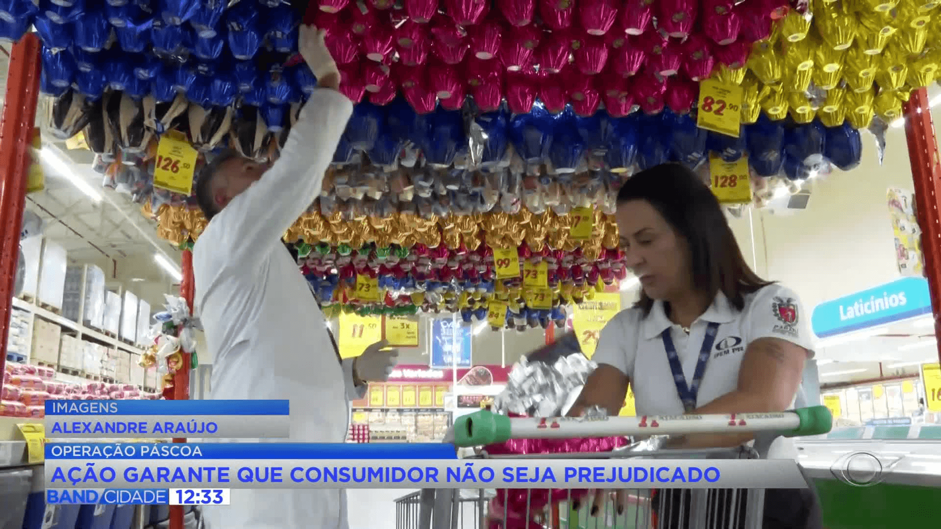 Ipem-PR intensifica Operação Páscoa e encontra produtos irregulares
