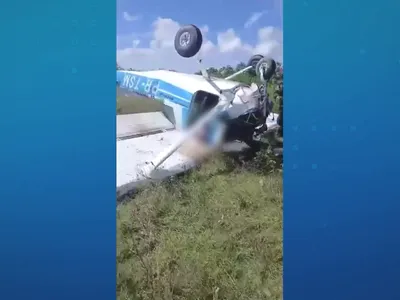 Avião monomotor cai e deixa dois mortos em Manaus (AM)