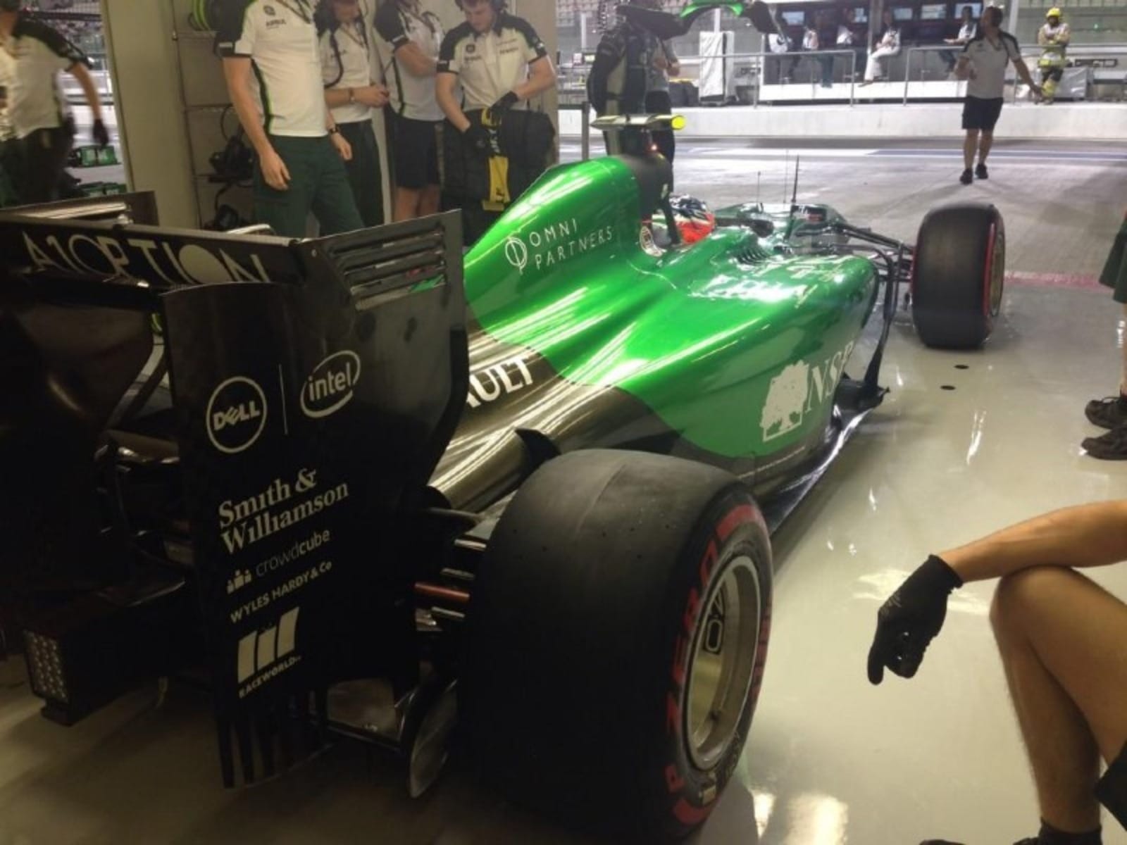Imagem: @CaterhamF1/Twitter