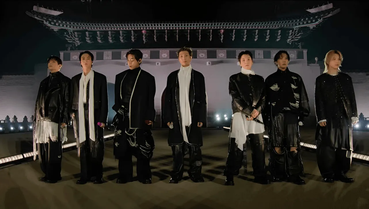 Apresentação de comeback do BTS, transmitida ao vivo pela Netflix e que marcou o retorno do grupo aos palcos